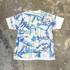 画像1: 80~90's【LEVI'S】ALL OVER PATTERN S/S TEE / Mens XL / MADE IN USA (1)