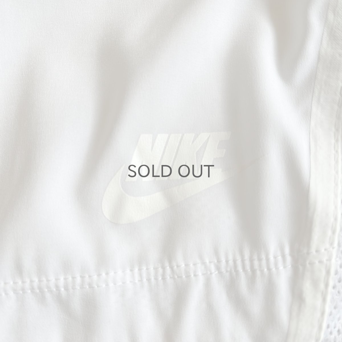 画像7: 【NIKE】SIDE MESH LINE FRONT GATHER DESIGN N/S TOPS / Ladies M(S) (7)