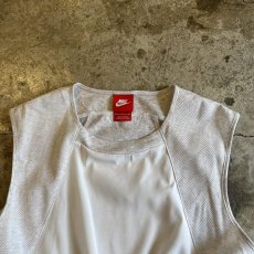 画像8: 【NIKE】SIDE MESH LINE FRONT GATHER DESIGN N/S TOPS / Ladies M(S) (8)