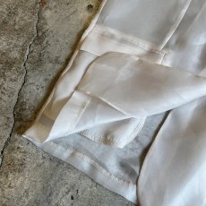 画像5: IVORY COLOR 1 BUTTON DESIGN SHEER TAILORED JACKET / Ladies M (5)
