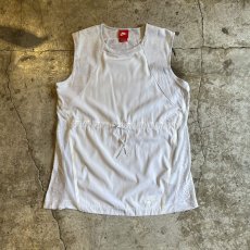 画像3: 【NIKE】SIDE MESH LINE FRONT GATHER DESIGN N/S TOPS / Ladies M(S) (3)
