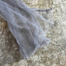 画像5: GREY COLOR POINT FRILL DESIGN TULLE VEST / Ladies M (5)
