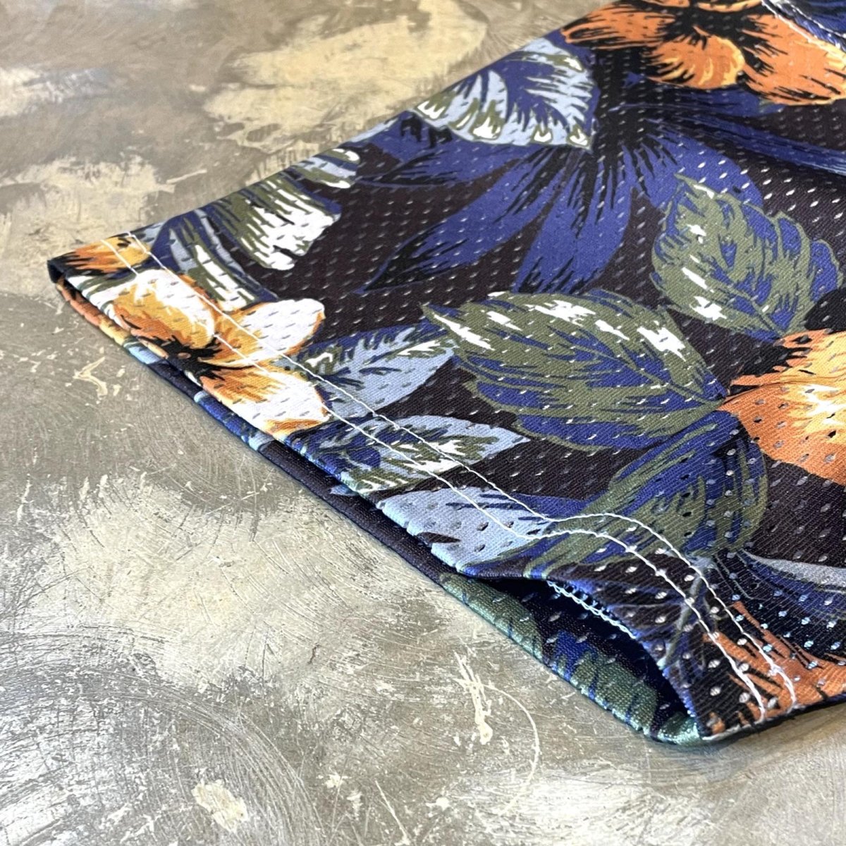 画像7: 【STUSSY】ALL OVER FLORAL GRAPHIC PATTERN MESH S/S TEE / Mens M(L) (7)