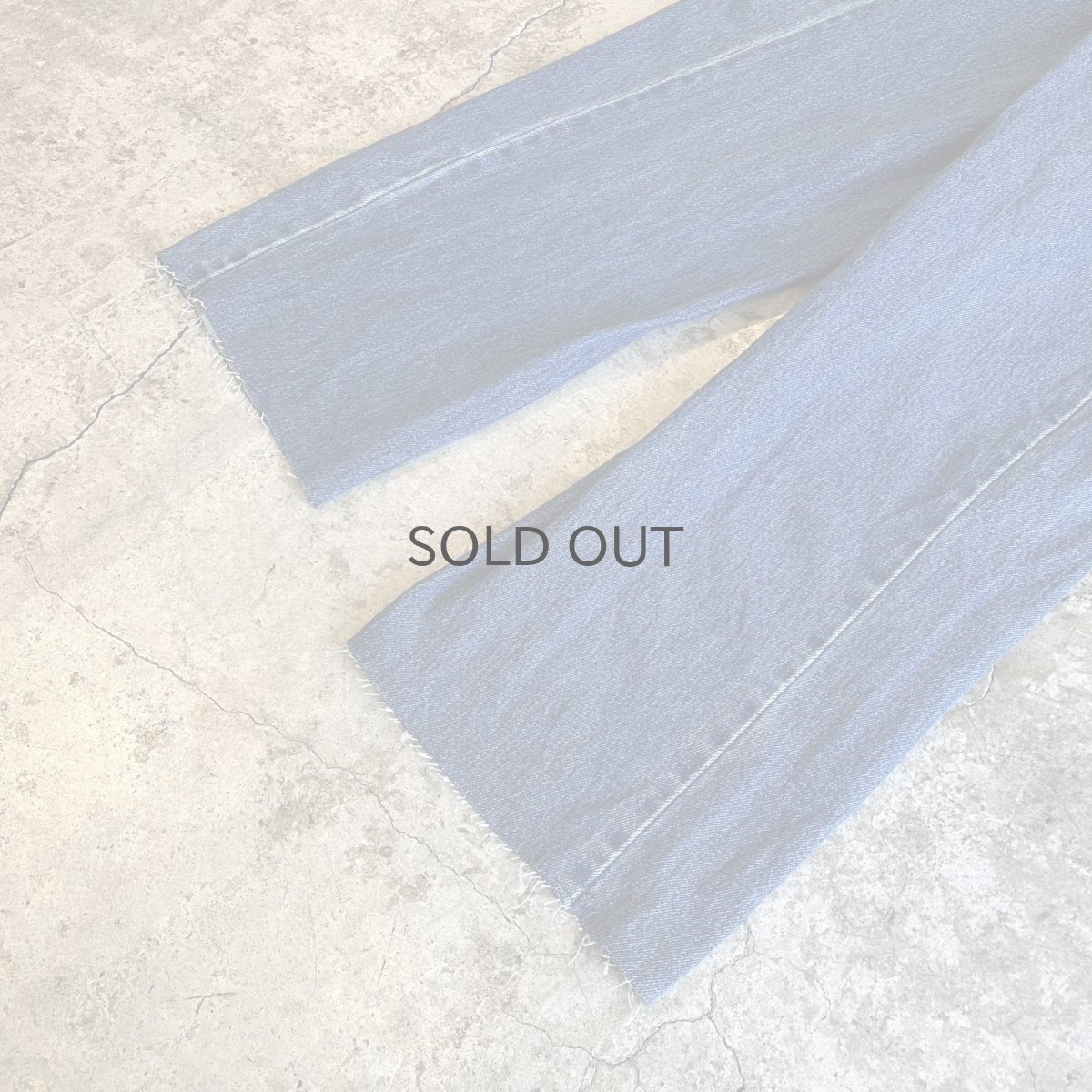 画像4: 【Wiz&Witch】"WEIRD" WRAP FUTURE DENIM PANTS / OS (4)