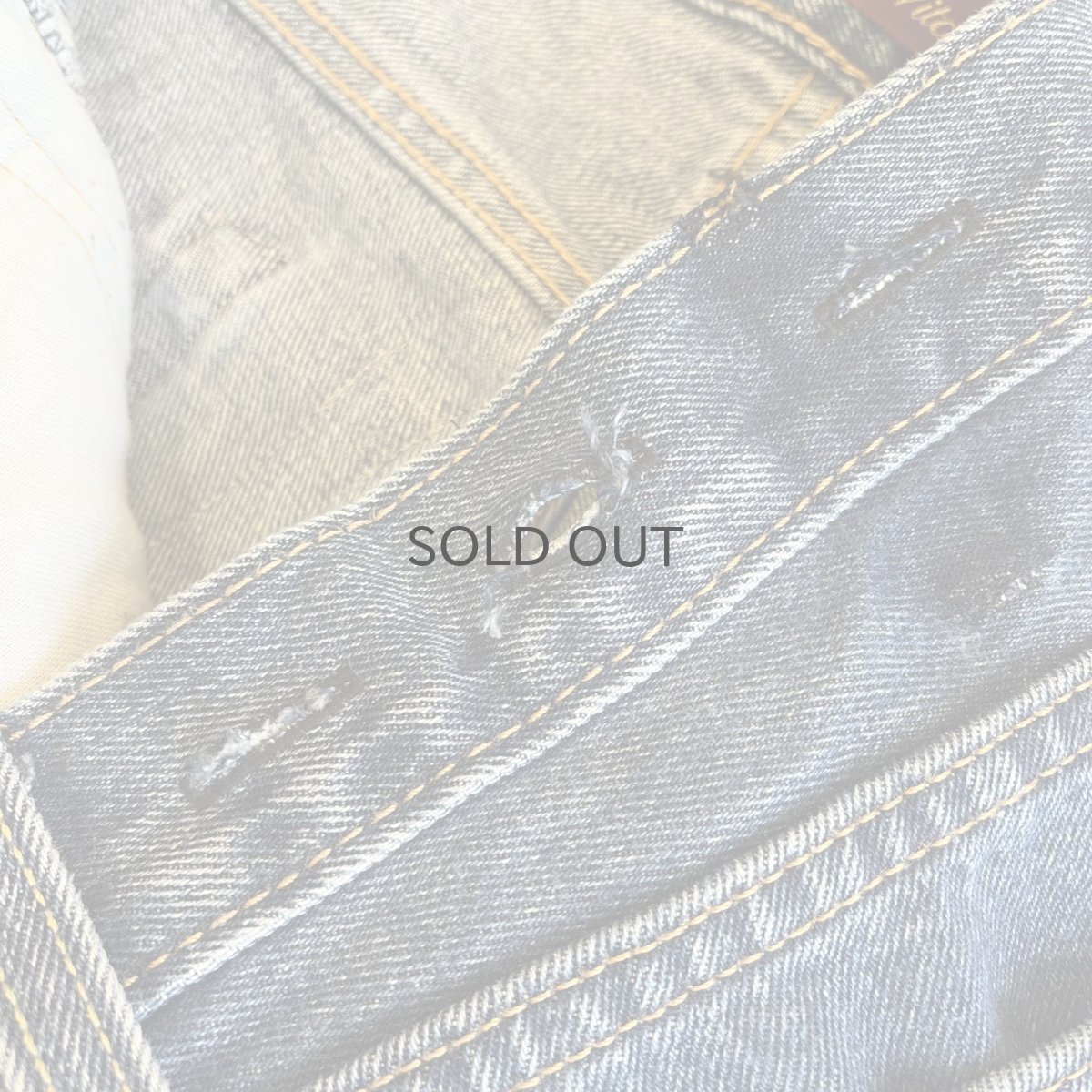 画像7: 【Wiz&Witch】"WEIRD" WRAP FUTURE DENIM PANTS / OS (7)