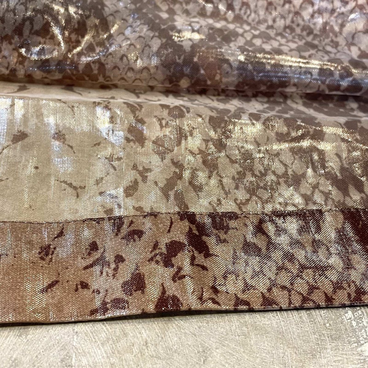 画像8: ALL OVER PYTHON PATTEN SHEER HOODIE JACKET / Mens L (8)