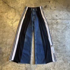 画像1: 【Wiz&Witch】"UNITED" SPORTY DENIM PANTS / OS (1)