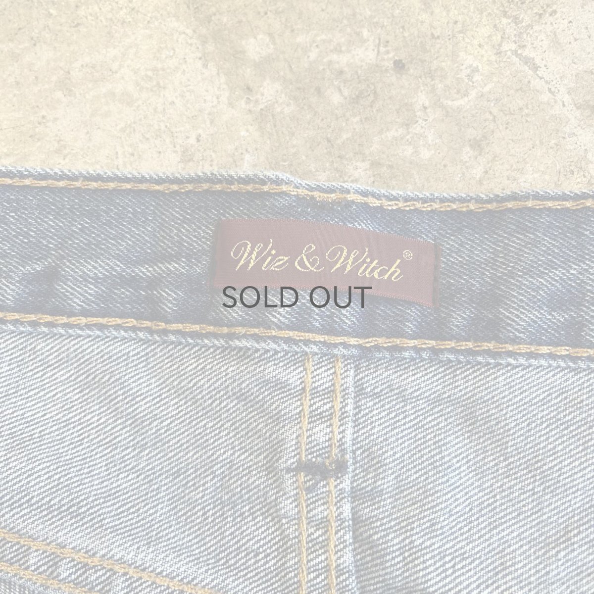 画像10: 【Wiz&Witch】"WEIRD" WRAP FUTURE DENIM PANTS / OS (10)