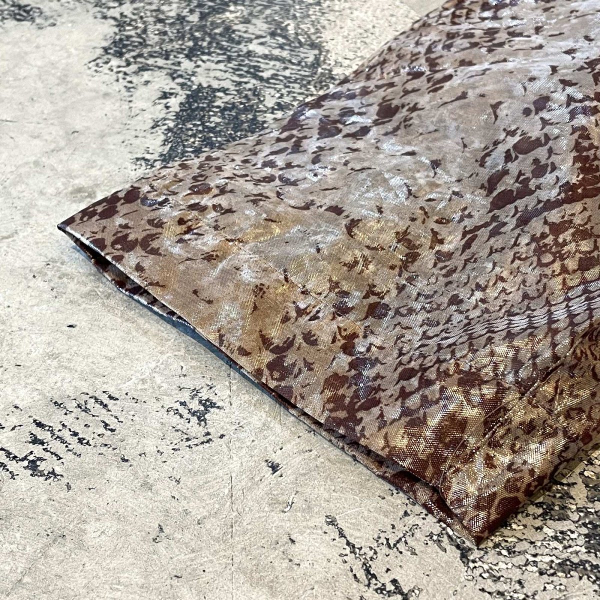 画像7: ALL OVER PYTHON PATTEN SHEER HOODIE JACKET / Mens L (7)