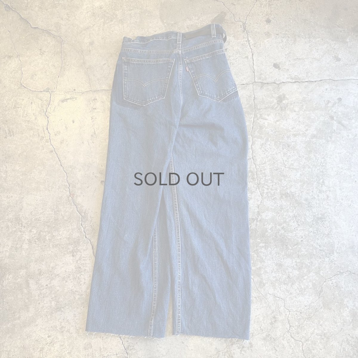 画像2: 【Wiz&Witch】"WEIRD" WRAP FUTURE DENIM PANTS / OS (2)