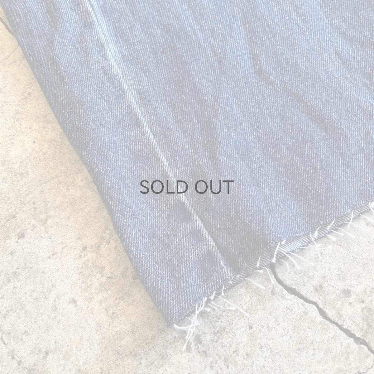 画像3: 【Wiz&Witch】"WEIRD" WRAP FUTURE DENIM PANTS / OS (3)