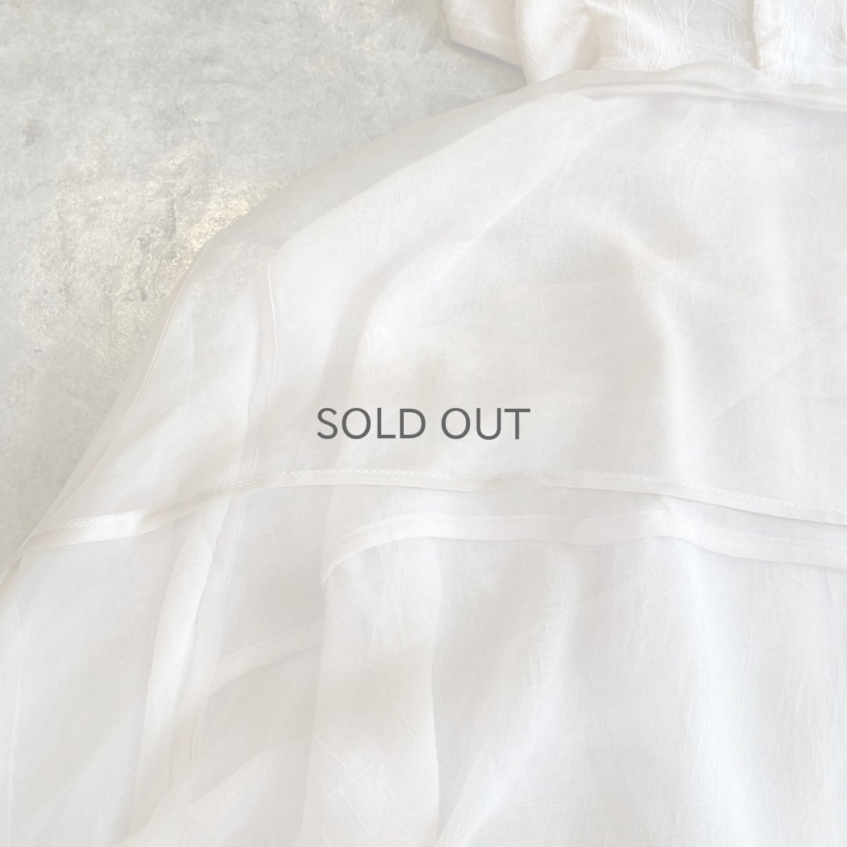 画像12: DOUBLE DESIGN SHEER HOODIE ZIP UP JACKET / Ladies M~L (12)