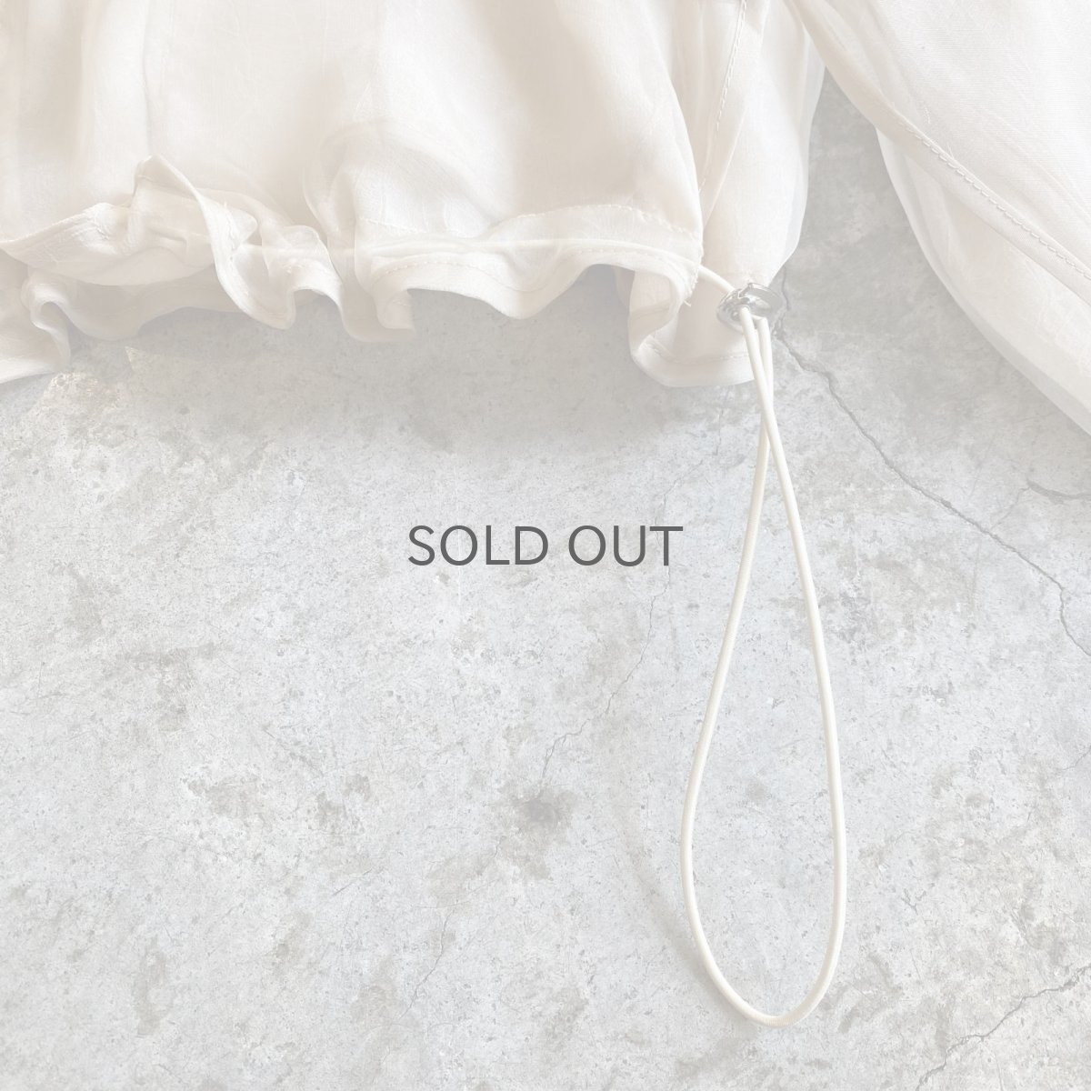 画像6: DOUBLE DESIGN SHEER HOODIE ZIP UP JACKET / Ladies M~L (6)