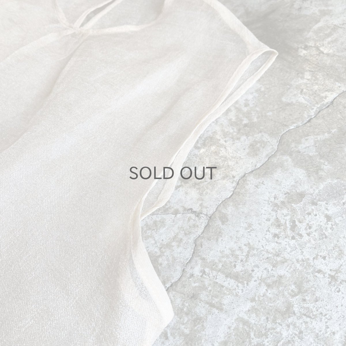 画像5: TIERED DOWN FRILL DESIGN N/S TOPS / Ladies L (5)