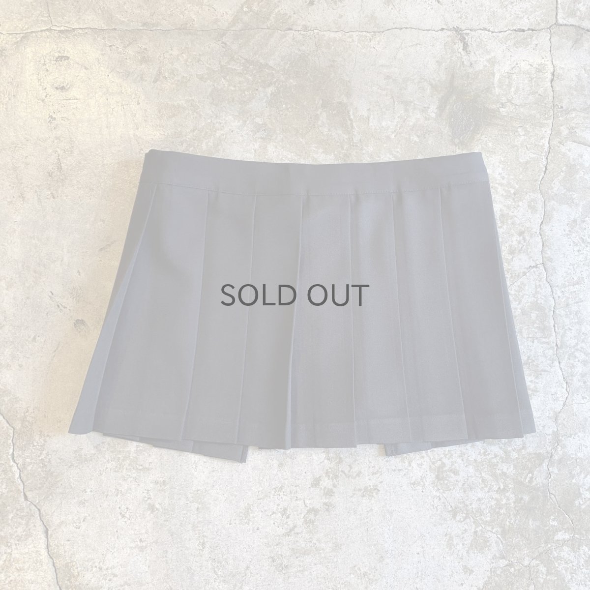 画像11: BLACK COLOR PLEATED SKIRT SEPARATE LAYERED PANTS / W28 (11)