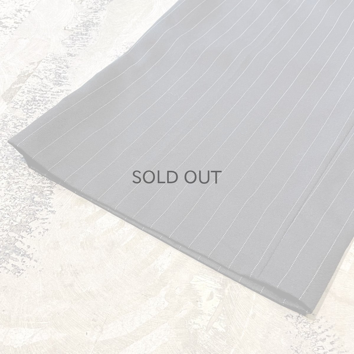 画像8: STUDS DECORATIVE STRIPE PATTERN SLACKS / W30 (8)