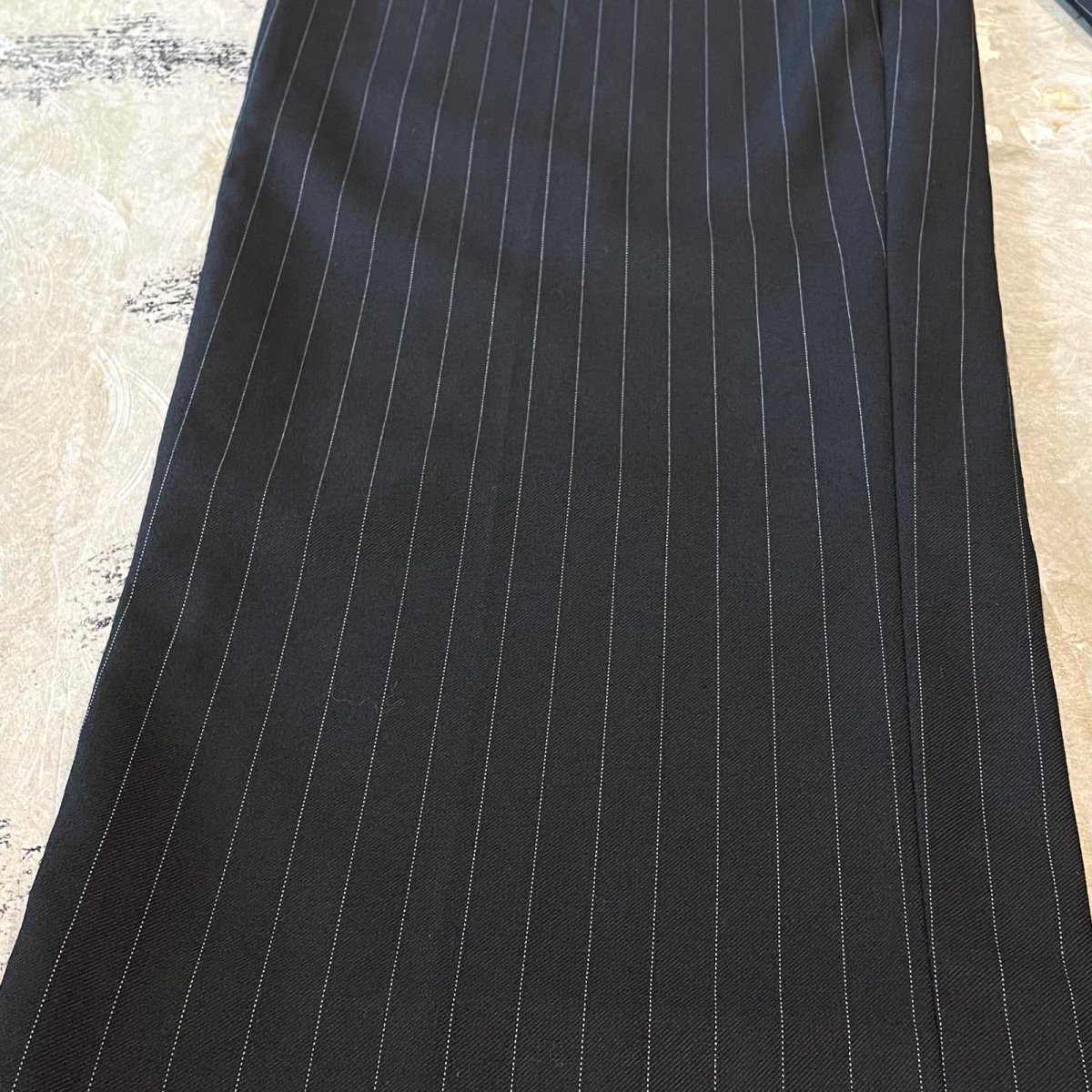 画像7: STUDS DECORATIVE STRIPE PATTERN SLACKS / W30 (7)