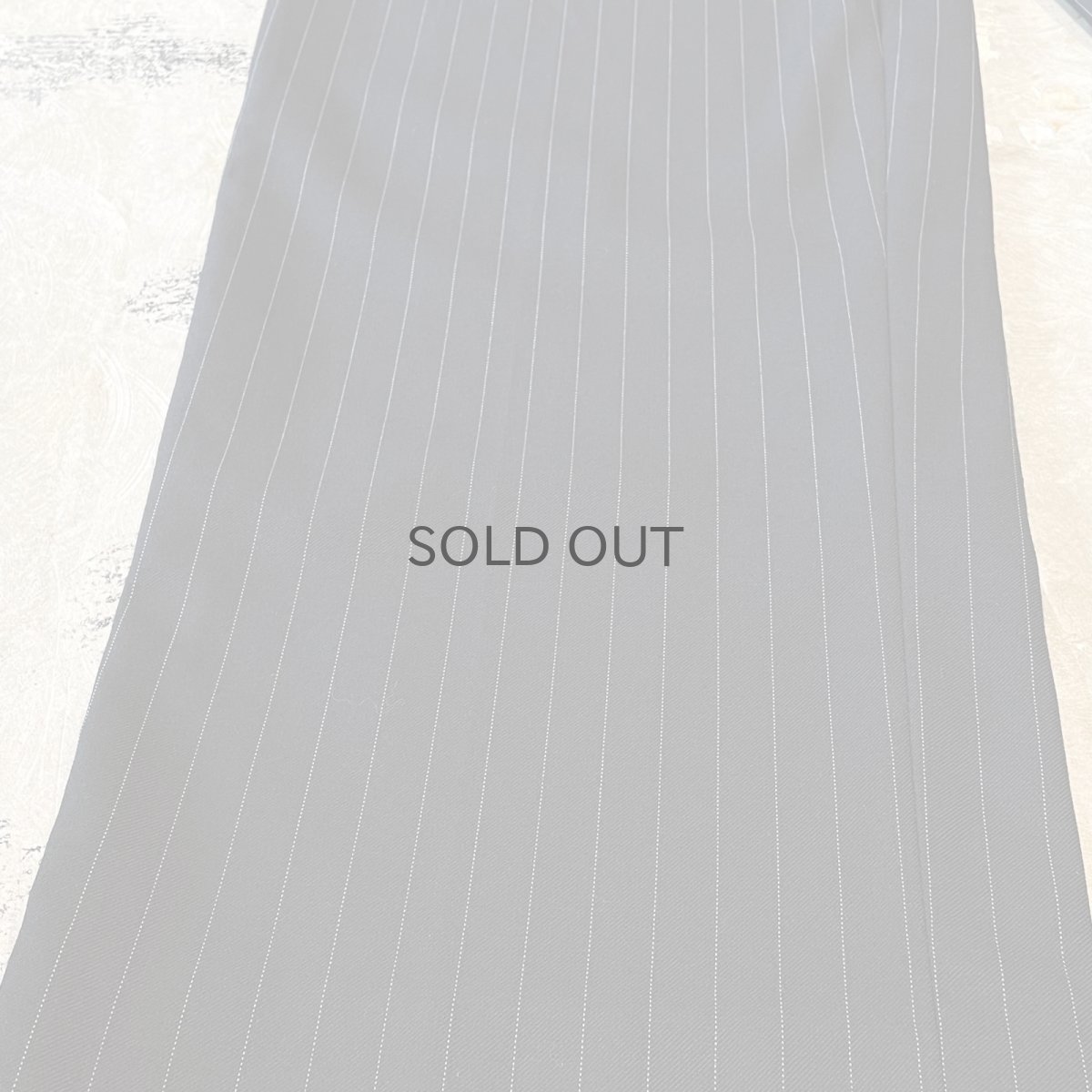 画像7: STUDS DECORATIVE STRIPE PATTERN SLACKS / W30 (7)