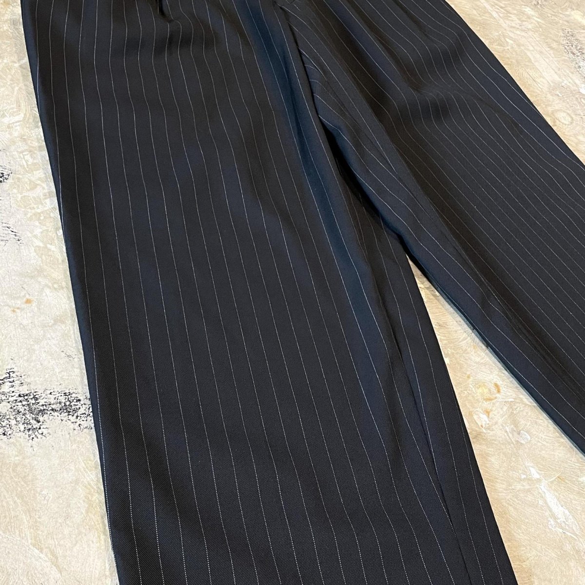 画像5: STUDS DECORATIVE STRIPE PATTERN SLACKS / W30 (5)