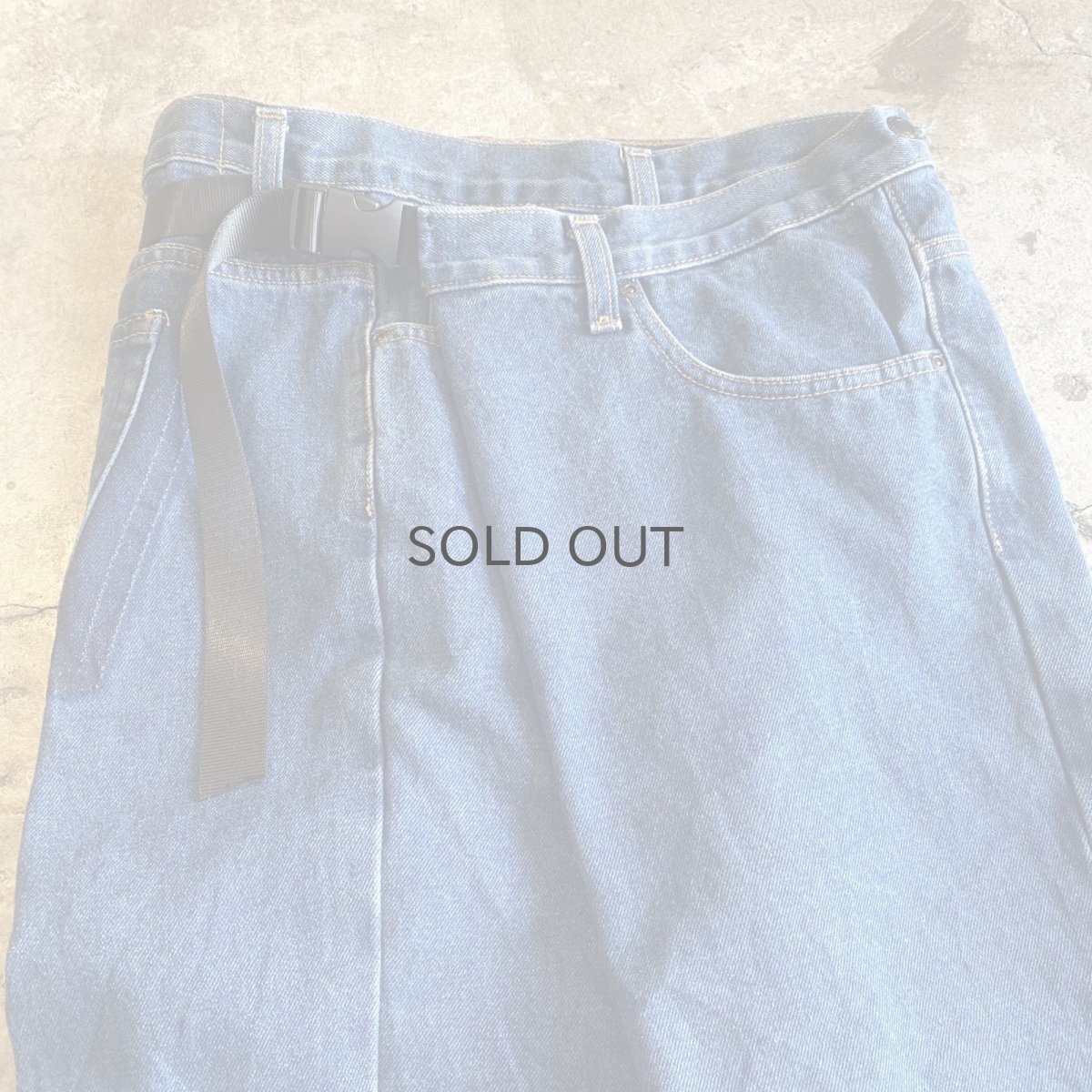 画像4: 【Wiz&Witch】"WEIRD" WRAP FUTURE DENIM PANTS / OS (4)