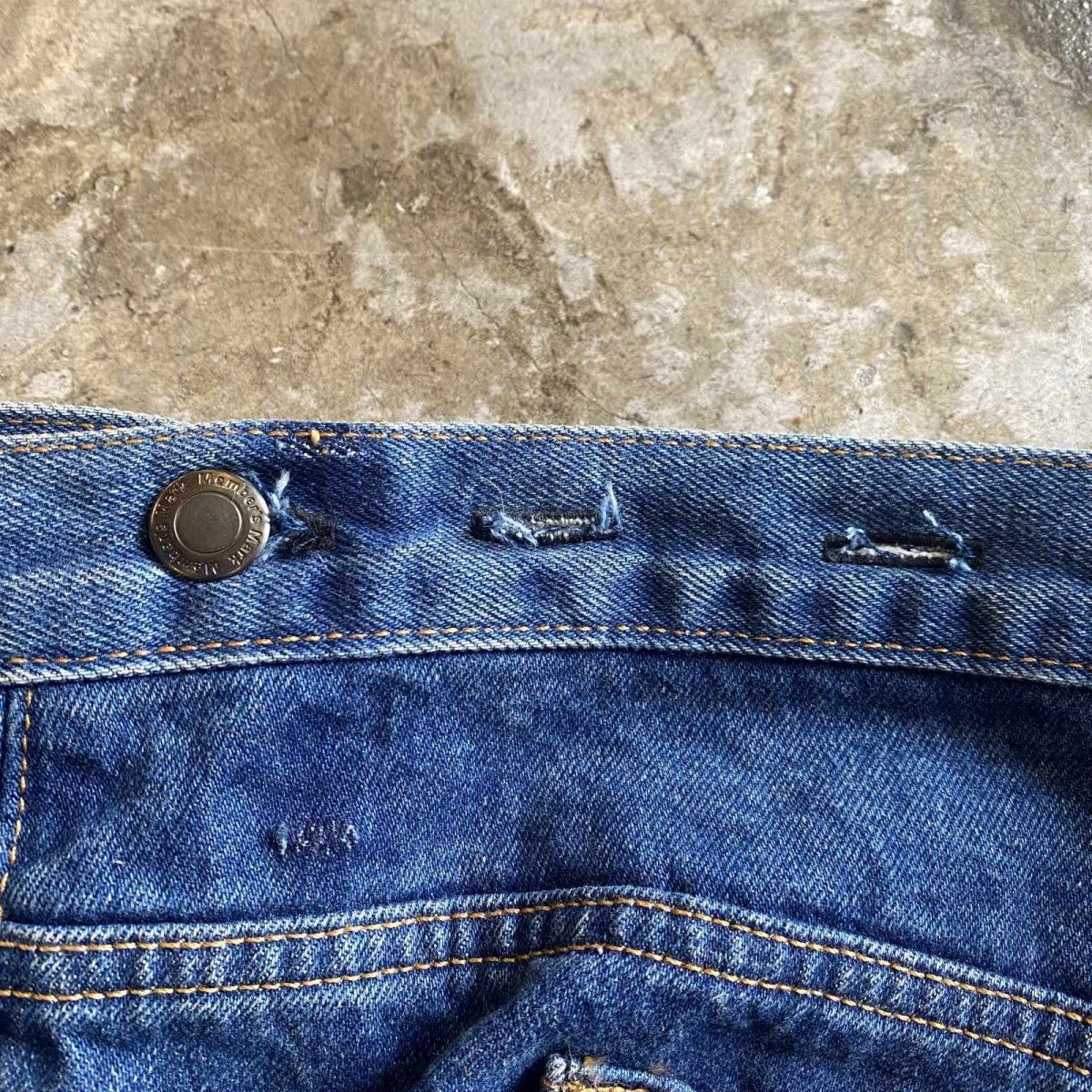 画像8: 【Wiz&Witch】"WEIRD" WRAP FUTURE DENIM PANTS / OS (8)