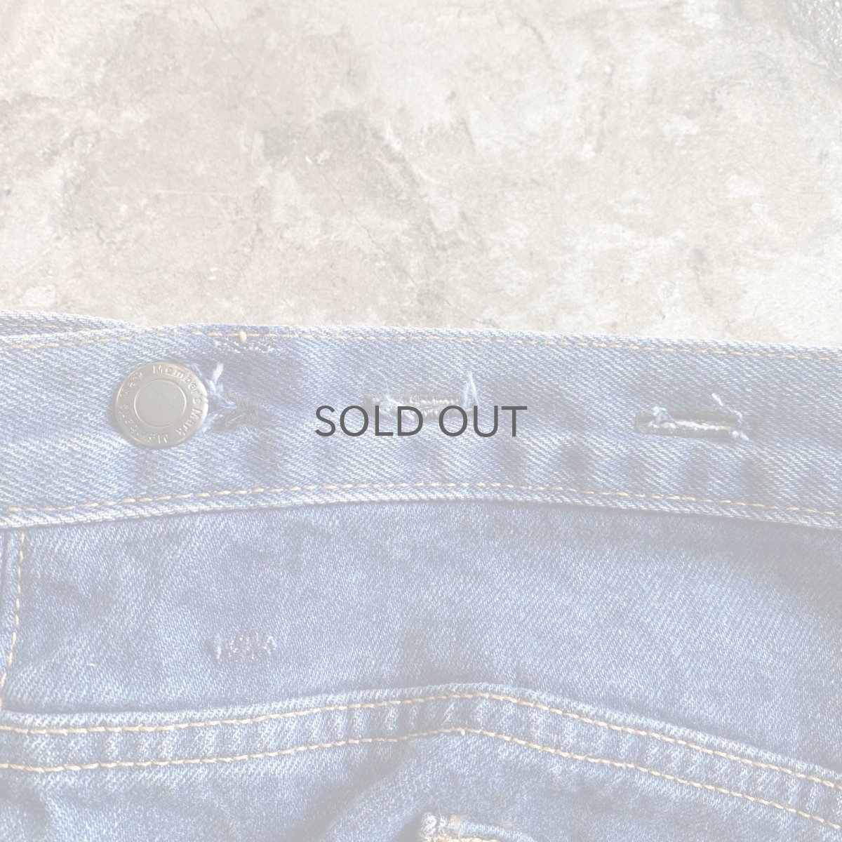 画像8: 【Wiz&Witch】"WEIRD" WRAP FUTURE DENIM PANTS / OS (8)