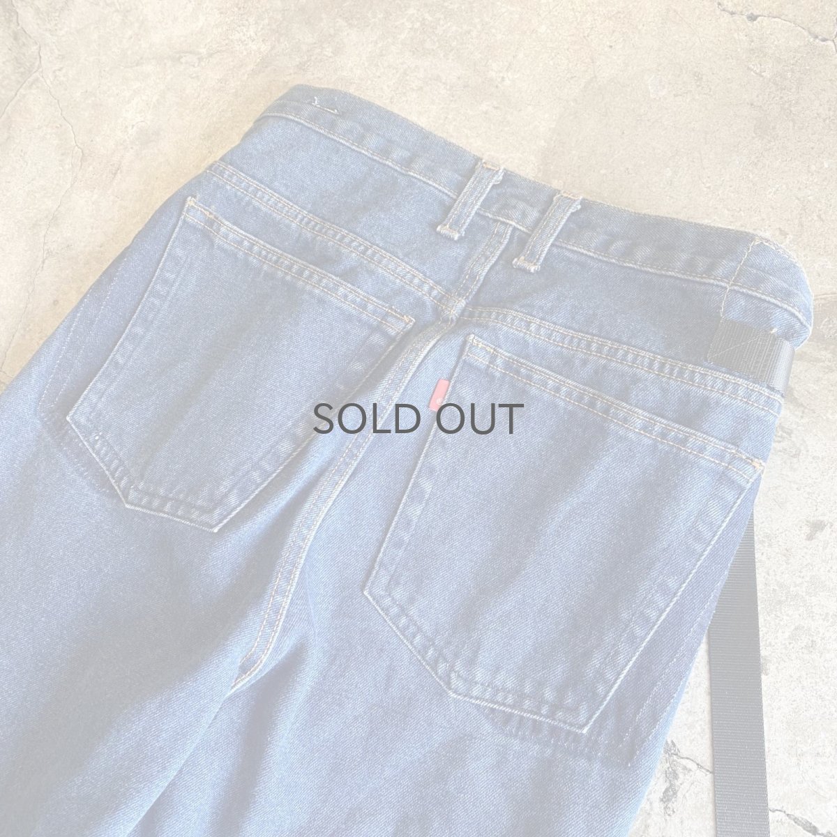 画像9: 【Wiz&Witch】"WEIRD" WRAP FUTURE DENIM PANTS / OS (9)