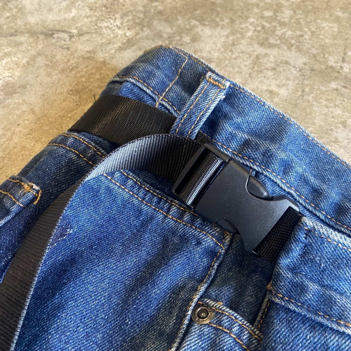 画像5: 【Wiz&Witch】"WEIRD" WRAP FUTURE DENIM PANTS / OS (5)