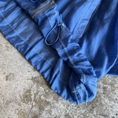 画像5: DOWN DRAW CODE BACK DESIGN COLOR SHEER ZIP UP JACKET / Ladies M (5)