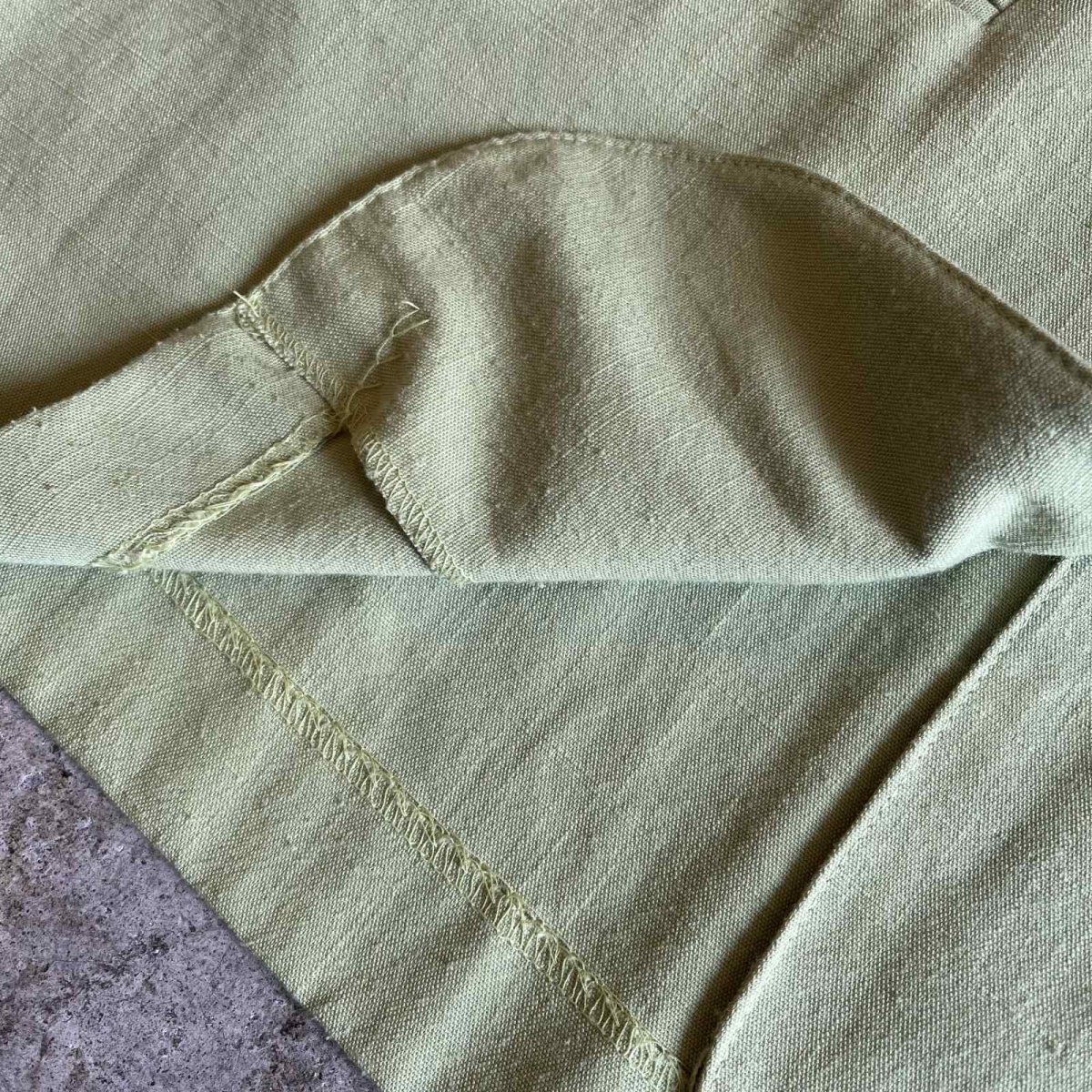 画像5: PALE TONE DOUBLE POCKET DESIGN TAILORED JACKET / Ladies M(12) (5)