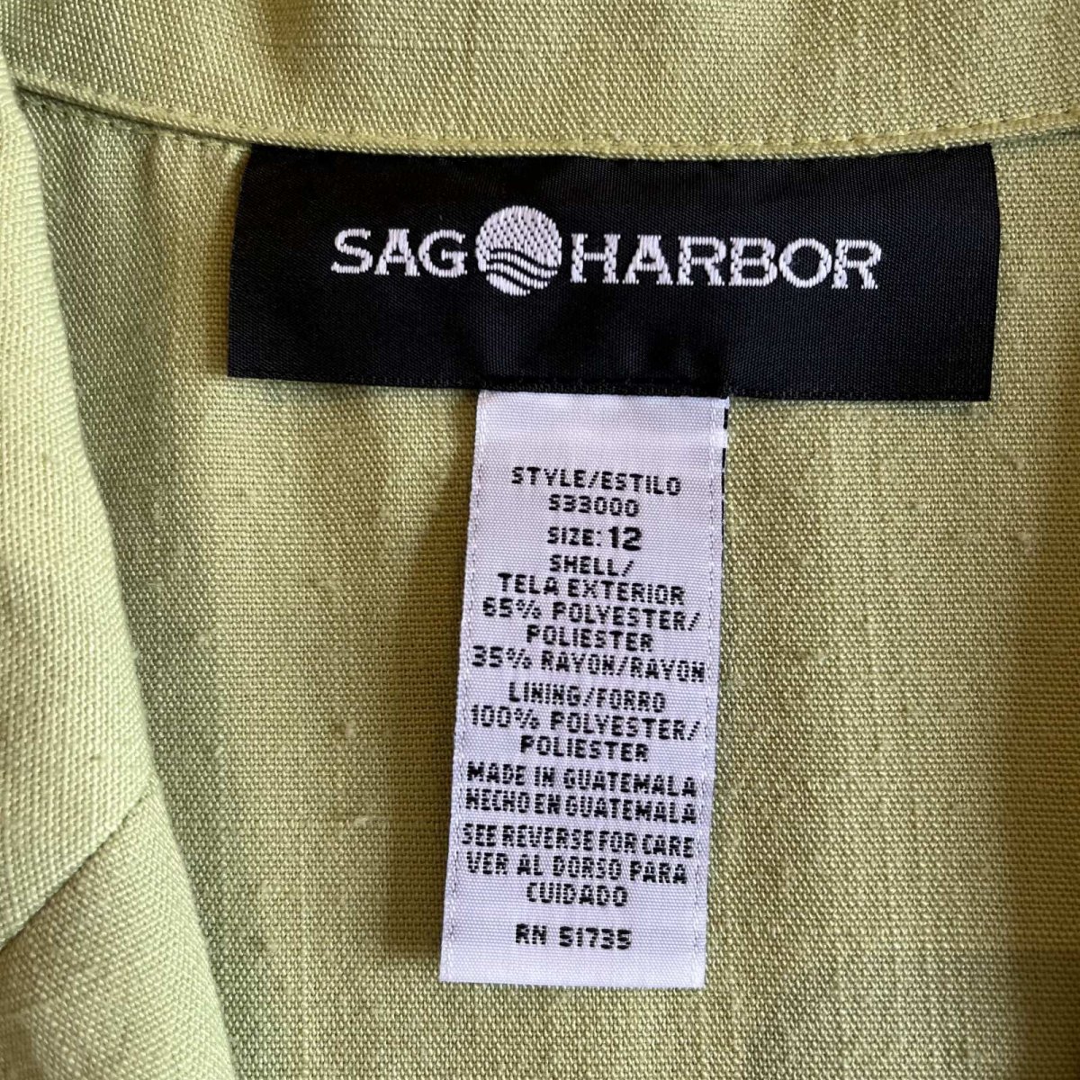 画像11: PALE TONE DOUBLE POCKET DESIGN TAILORED JACKET / Ladies M(12) (11)