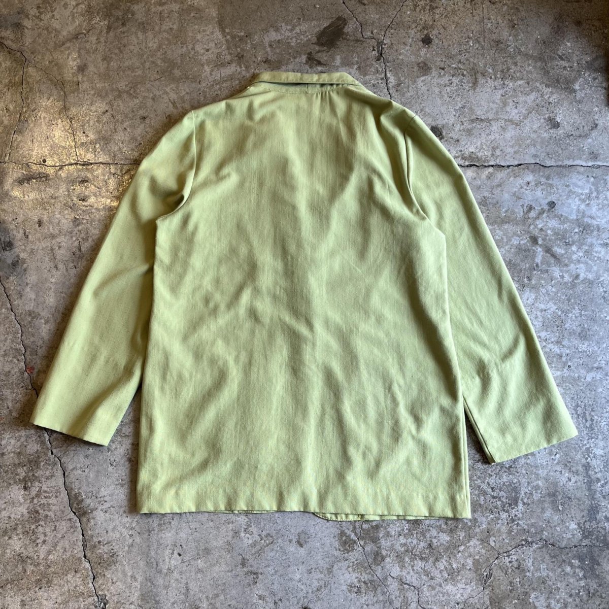 画像2: PALE TONE DOUBLE POCKET DESIGN TAILORED JACKET / Ladies M(12) (2)