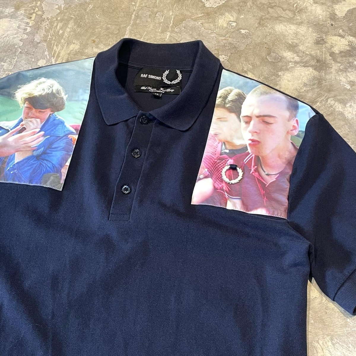 画像4: 【RAF SIMONS】×【FRED PERRY】PHOTO PRINTED S/S POLO SHIRT / Mens M (4)