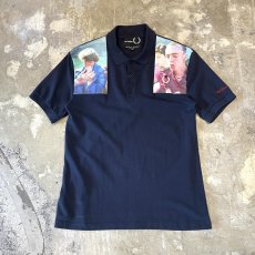 画像1: 【RAF SIMONS】×【FRED PERRY】PHOTO PRINTED S/S POLO SHIRT / Mens M (1)