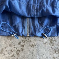 画像6: DOWN DRAW CODE BACK DESIGN COLOR SHEER ZIP UP JACKET / Ladies M (6)