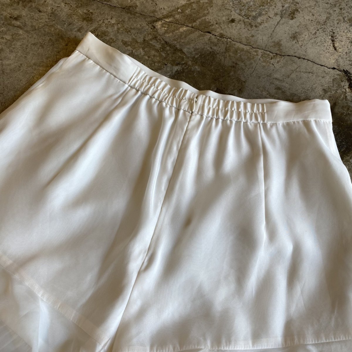 画像7: TIERED FRILL SHEER LAYERED DESIGN PANTS / W26~W28 (7)