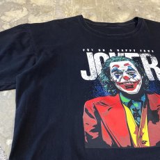 画像3: "PUT ON A HAPPY FACE" JOKER FRONT PRINTED S/S TEE / Mens XL (3)