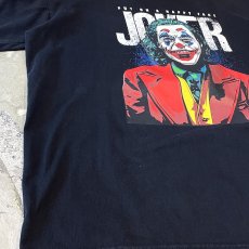 画像5: "PUT ON A HAPPY FACE" JOKER FRONT PRINTED S/S TEE / Mens XL (5)