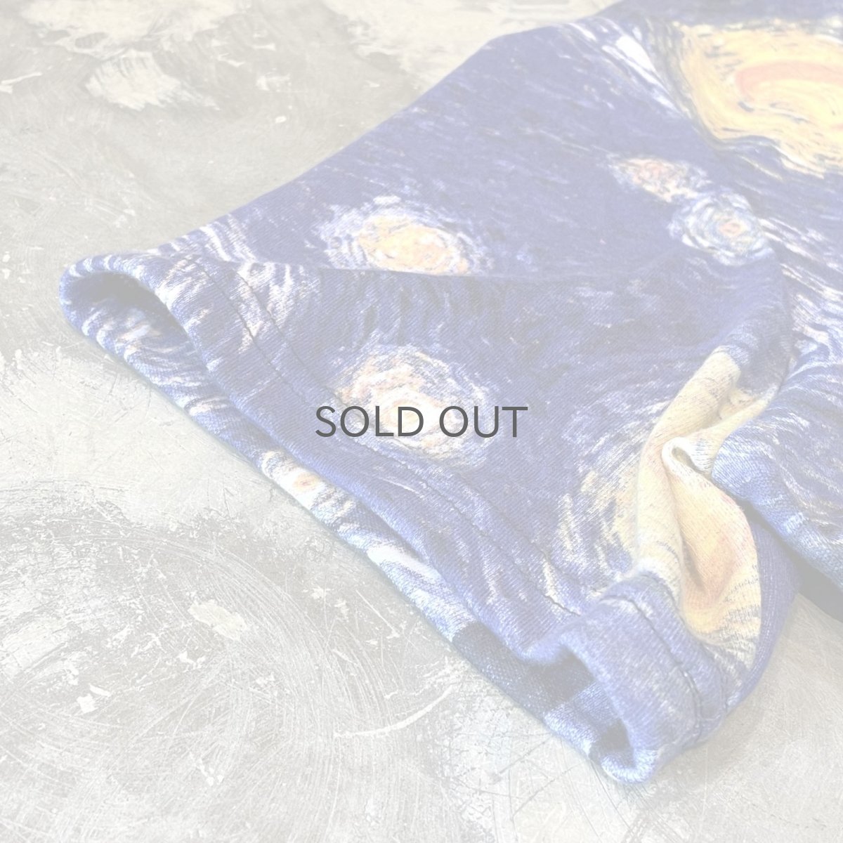 画像7: ALL OVER "GOGH" ART PATTERN S/S TEE / Mens XL(M) (7)