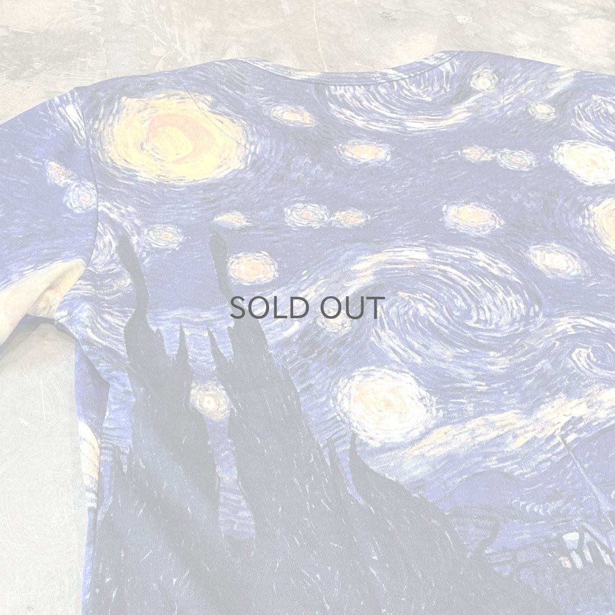 画像9: ALL OVER "GOGH" ART PATTERN S/S TEE / Mens XL(M) (9)