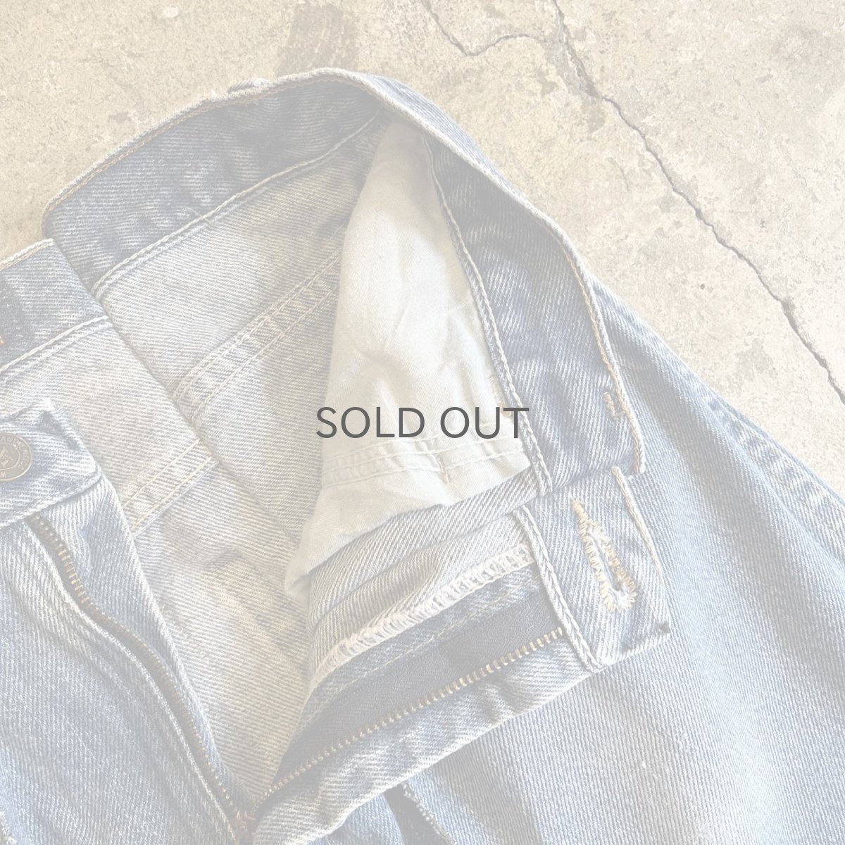 画像8: 【Wiz&Witch】"TWINS" WIDE DENIM PANTS / W29 (8)