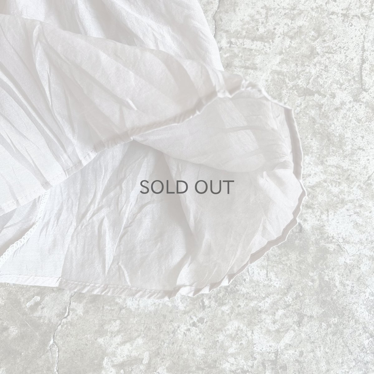 画像5: GREY COLOR GATHER DESIGN SHEER CAMISOLE TOPS / Ladies S~M (5)