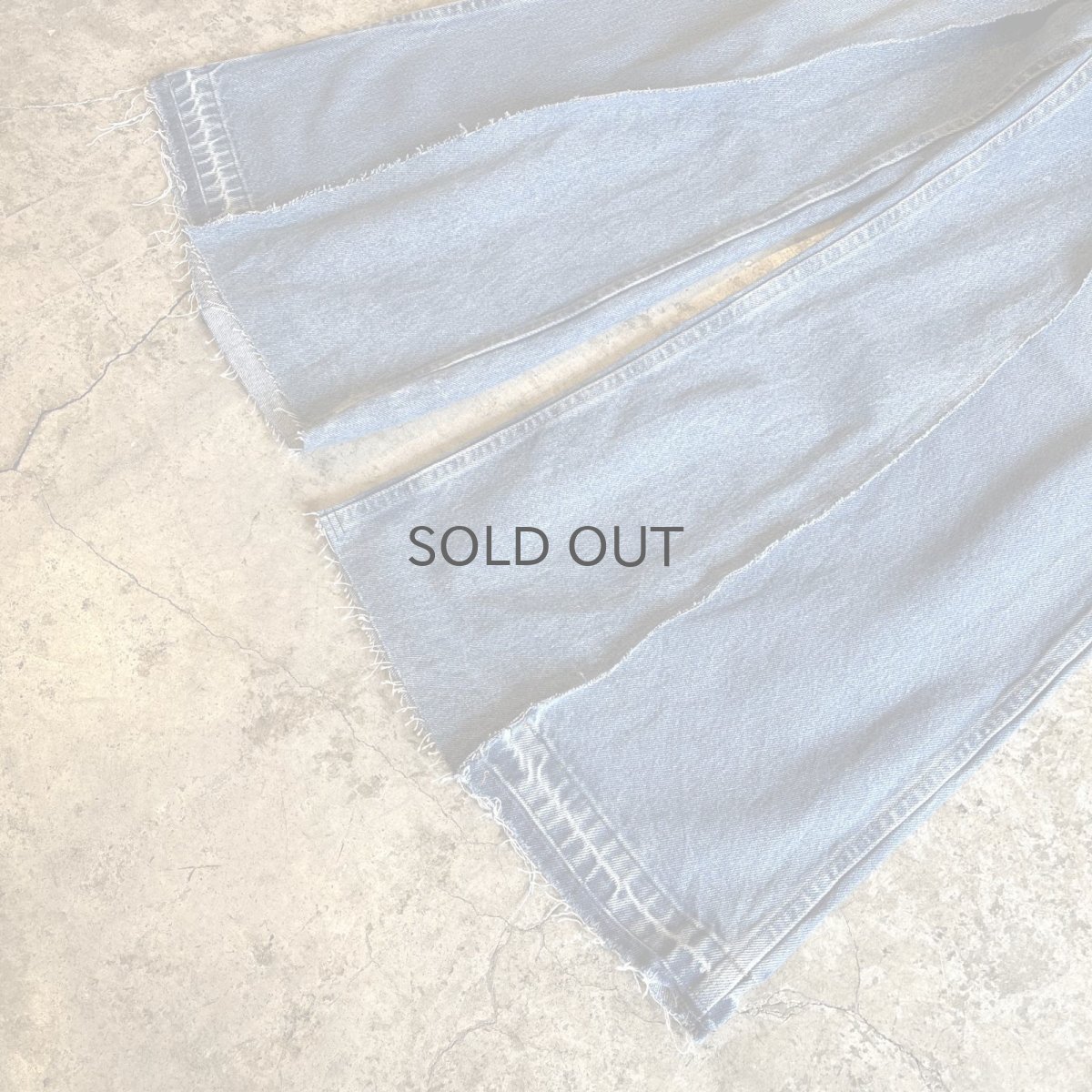 画像4: 【Wiz&Witch】"TWINS" WIDE DENIM PANTS / W29 (4)