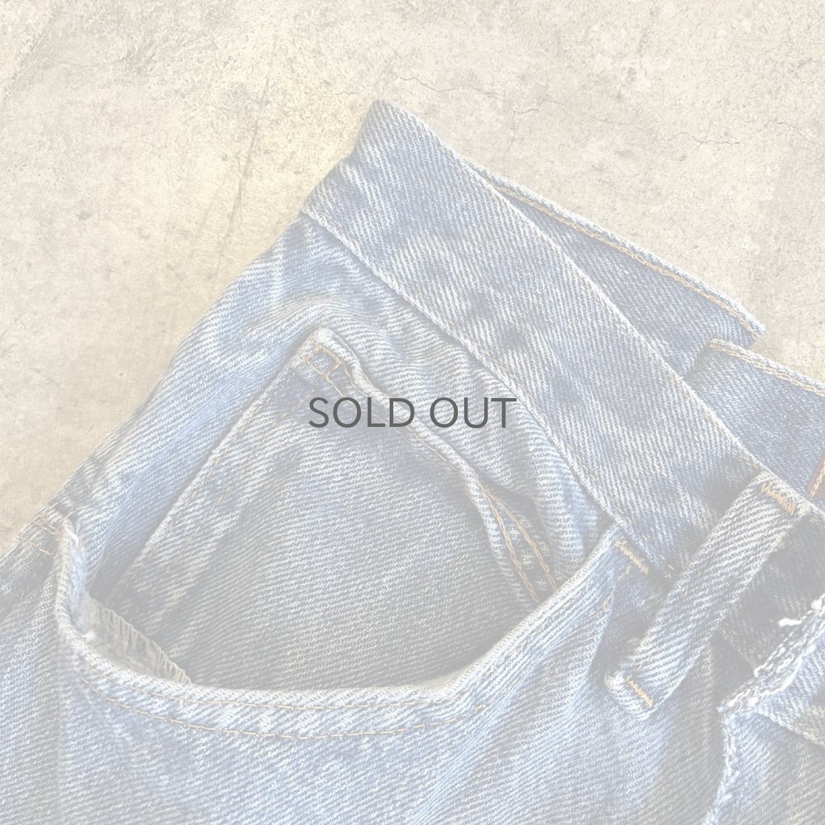 画像7: 【Wiz&Witch】"TWINS" WIDE DENIM PANTS / W29 (7)