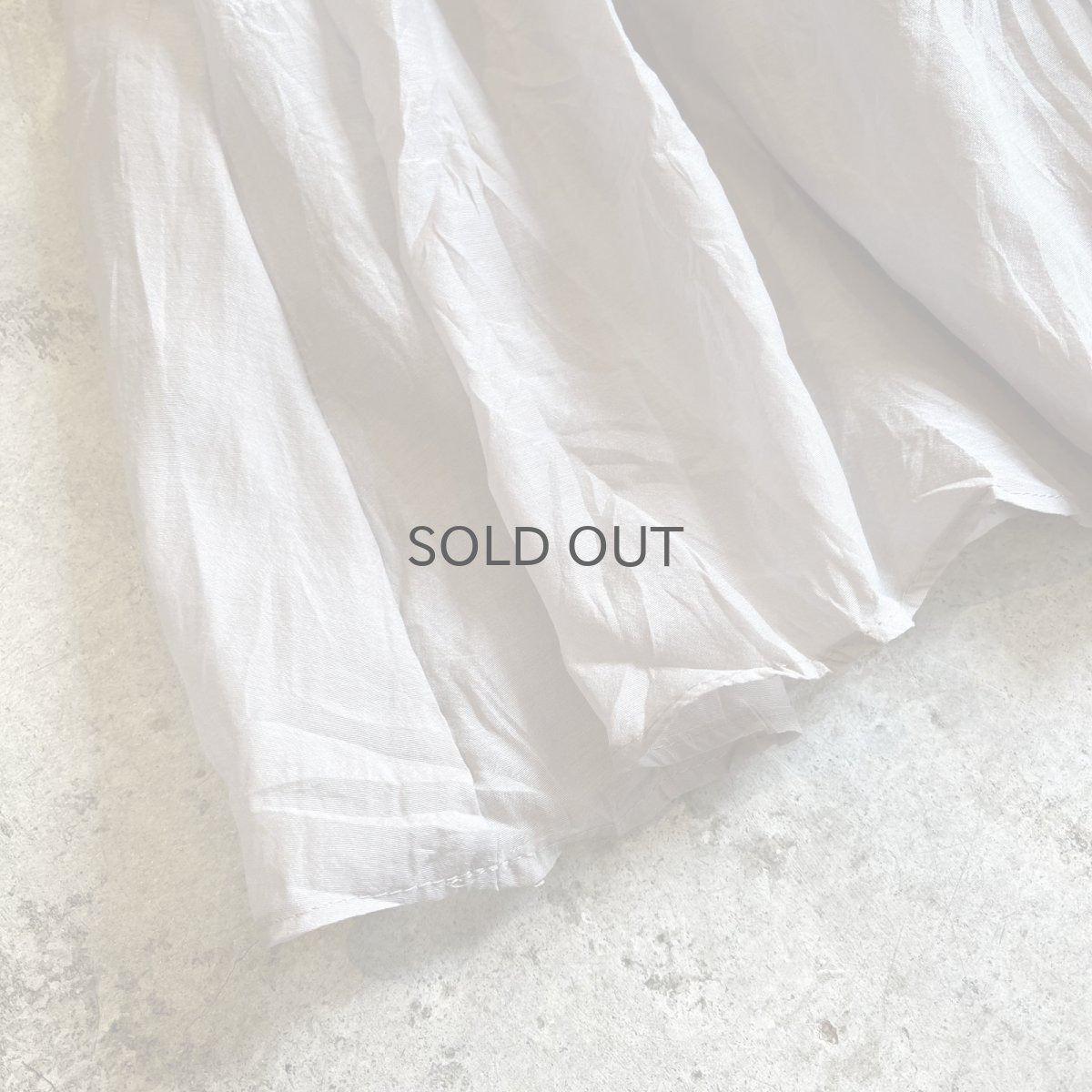 画像3: GREY COLOR GATHER DESIGN SHEER CAMISOLE TOPS / Ladies S~M (3)