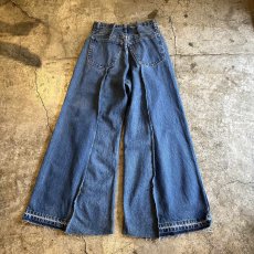 画像2: 【Wiz&Witch】"TWINS" WIDE DENIM PANTS / W29 (2)