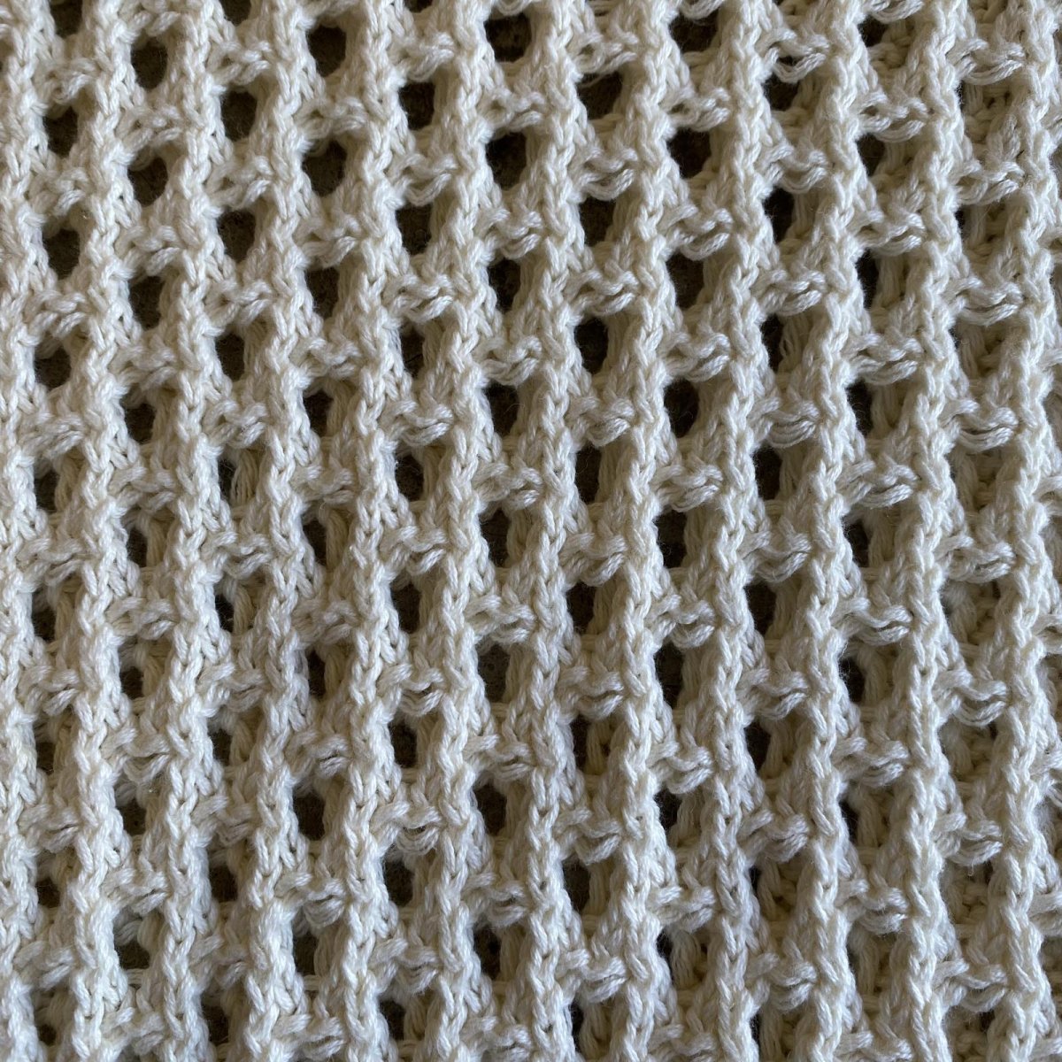 画像8: CROCHET MESH DESIGN S/S POLO SHIRT / Ladies M  (8)