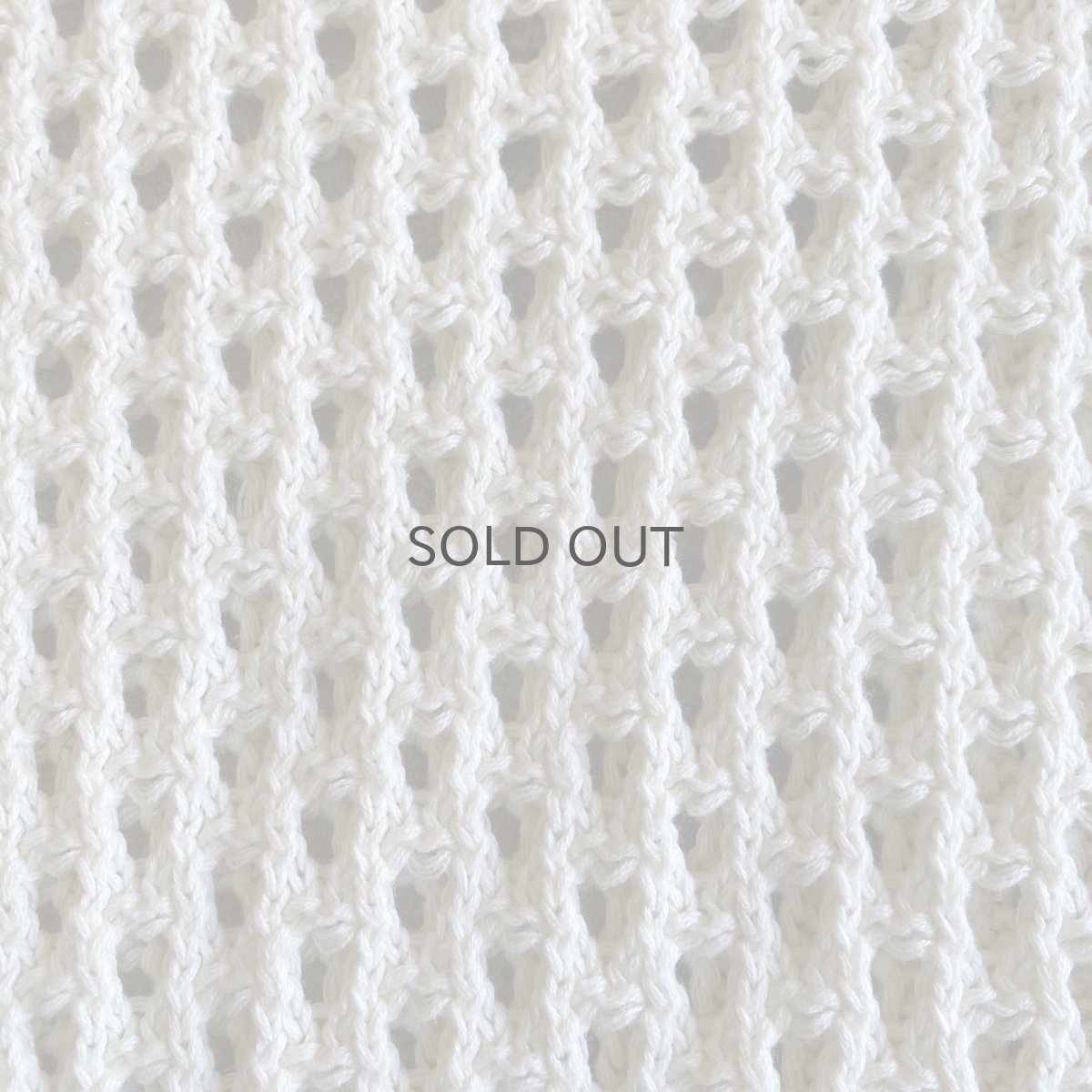画像8: CROCHET MESH DESIGN S/S POLO SHIRT / Ladies M  (8)