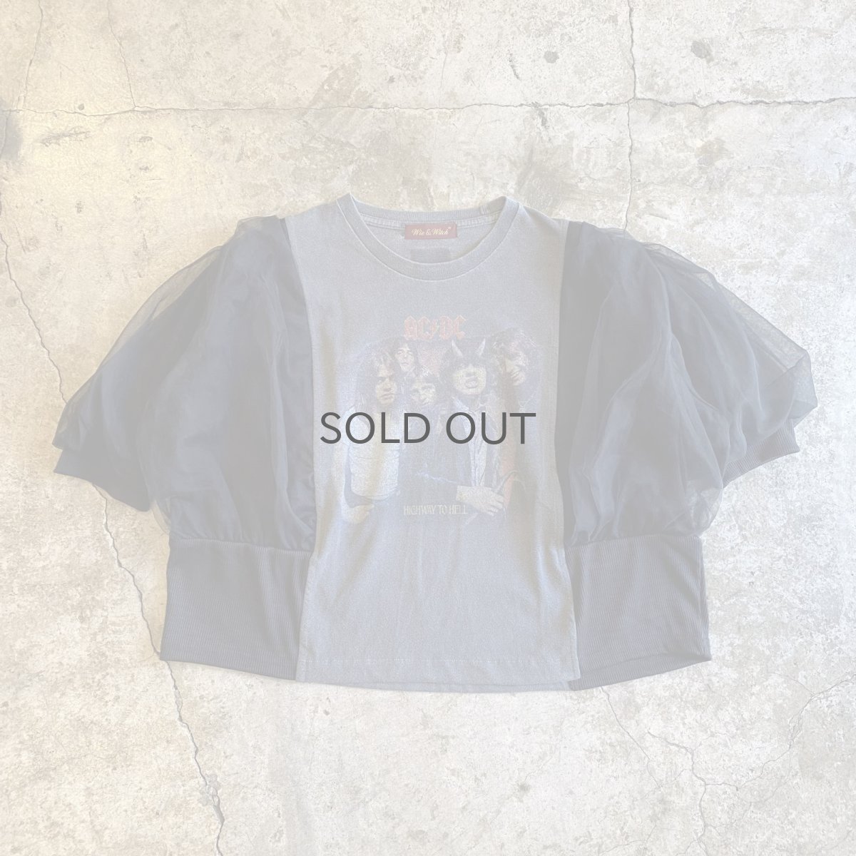 画像1: 【Wiz&Witch】"UNITED" FUTURE ROCK TEE / OS (1)