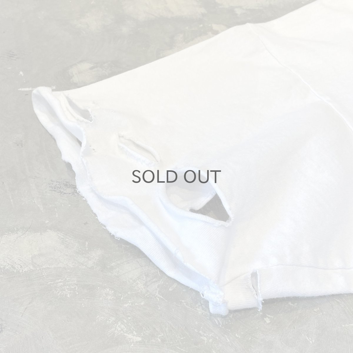 画像7: 【Wiz&Witch】"DIRTY BEAUTIFUL" DAMAGE ART TEE / WHITE / OS (7)